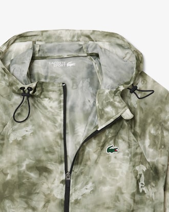 Giacca sportiva leggera stampa coccodrillo