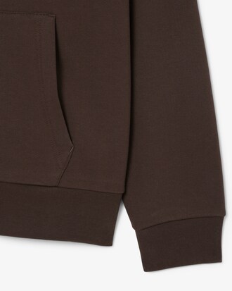 Felpa con cappuccio in pile con zip