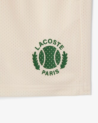 Shorts in mesh grafico