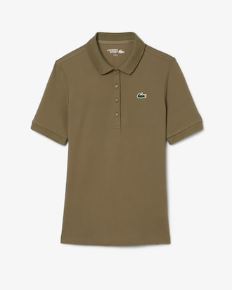 Polo da golf slim fit con termoregolazione