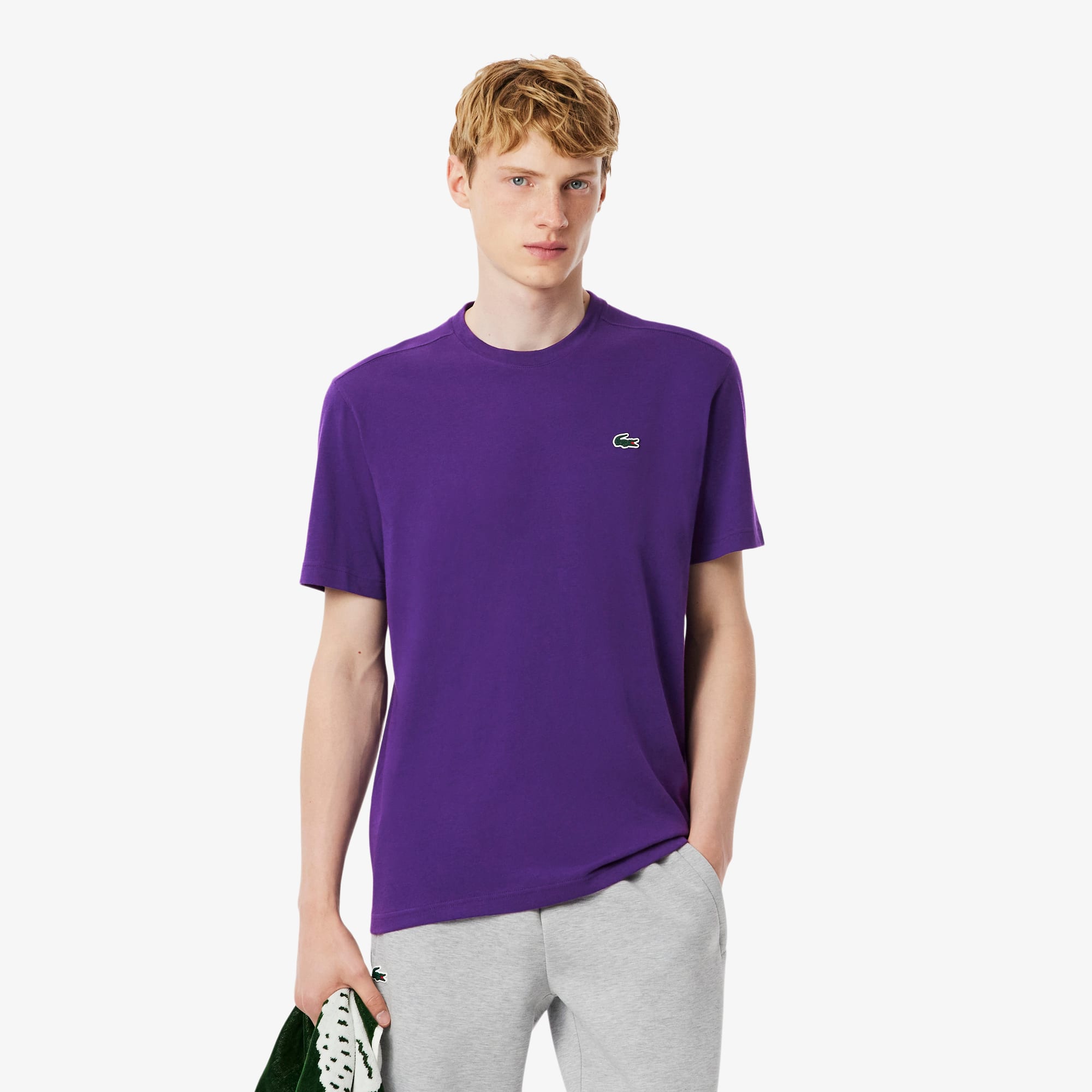 T-shirt Lacoste in cotone uomo