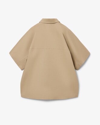 Polo oversize impermeabile Lacoste x Mackintosh