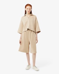 Bermuda oversize in raso Runway