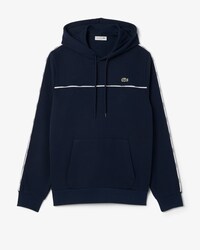 Felpa classic fit a righe con logo