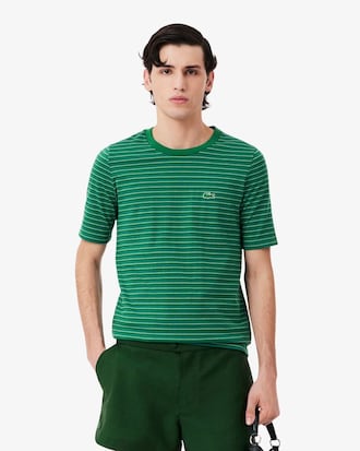 T-shirt in jersey a righe Runway