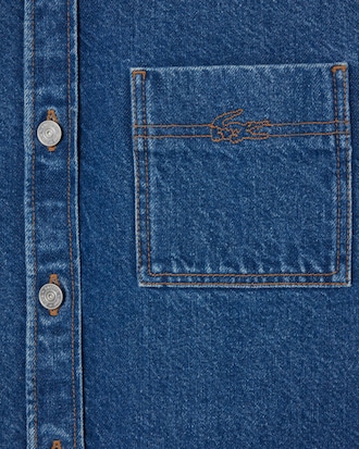 Overshirt oversize in denim
