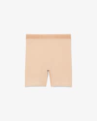 Shorts da ciclismo in microfibra a vita alta