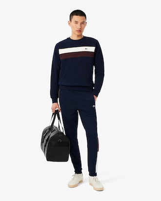 Pantaloni della tuta felpati con gamba affusolata