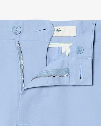 Shorts chino in twill elasticizzato
