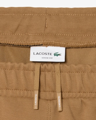 Pantaloni della tuta in piqu&eacute; con stemma