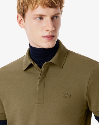 Polo regular fit in piqu&eacute; elasticizzato Paris