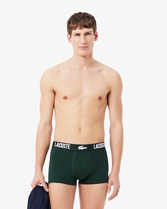Confezione di 3 boxer in cotone elasticizzato