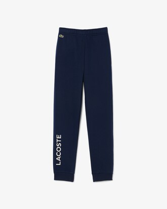 Pantaloni felpati color block