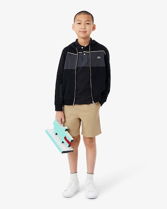 Polo in Petit Piqu&eacute; color block