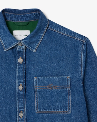 Overshirt oversize in denim