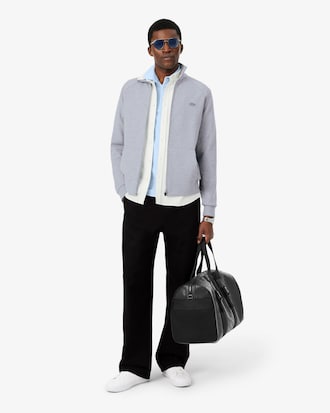 Felpa double face in jersey con zip Commuter