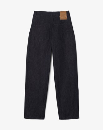 Jeans in denim indaco oversize Runway