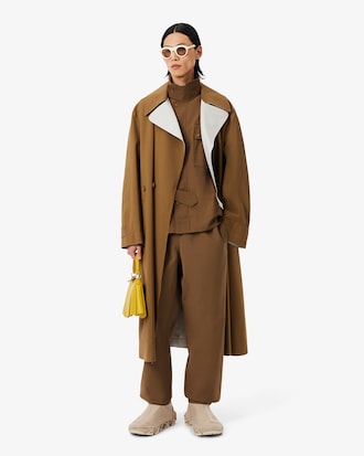 Camicia in misto lana regular fit Runway