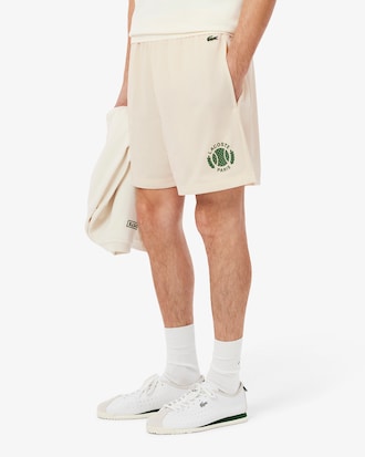 Shorts in mesh grafico