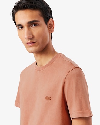 T-shirt in jersey pesante effetto lavato