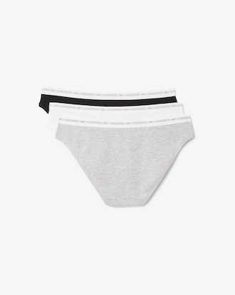 Confezione di 3 slip in cotone stretch