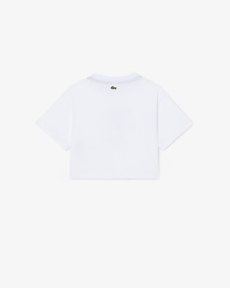 T-shirt in cotone con stampa oversize   