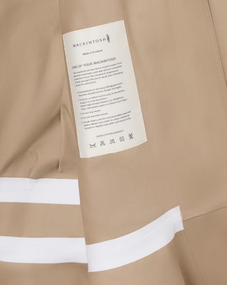 Abito trench impermeabile Lacoste x Mackintosh