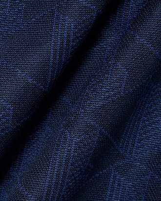 Giacca con zip jacquard con monogramma