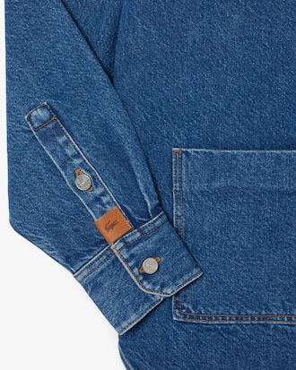 Overshirt oversize in denim