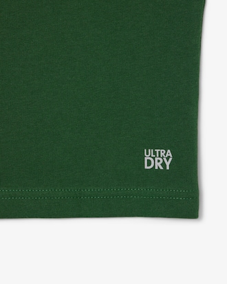 T-shirt da tennis oversize in cotone tecnico