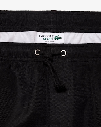 Shorts da tennis in taffetà a rombi leggero