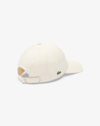 Cappellino da baseball regolabile in twill