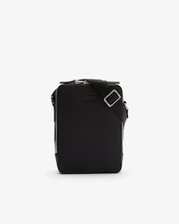 Borsa a spalla in pelle effetto piqu&eacute; Chantaco