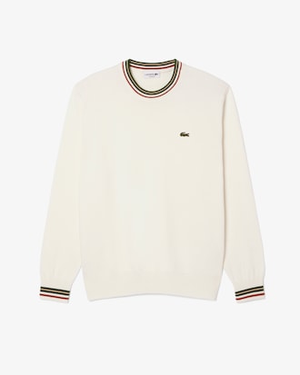 Maglione in jersey di cotone a righe