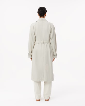 Trench oversize in denim
