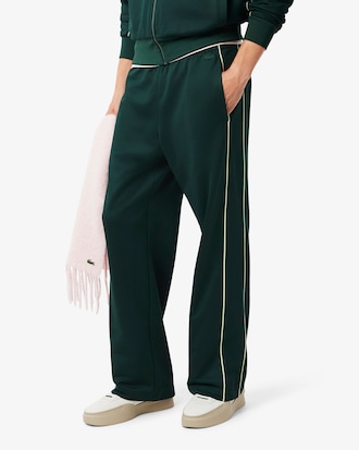 Pantaloni sportivi in raso loose fit
