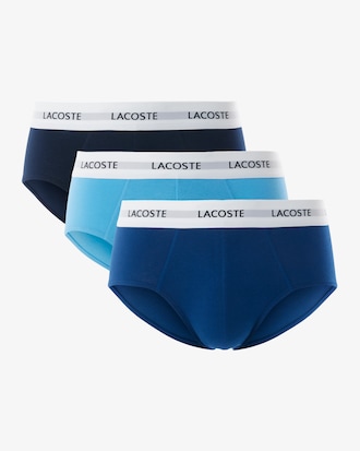 Confezione di 3 slip in cotone stretch