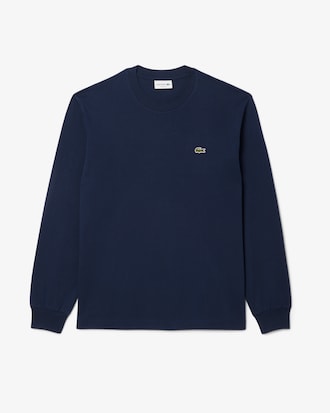 T-shirt in cotone a maniche lunghe