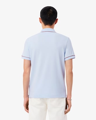 Polo regular fit in piqu&eacute; elasticizzato Paris