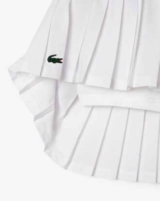 Gonna a pieghe con fodera