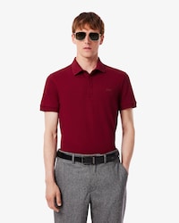 Polo regular fit in piqué elasticizzato Paris