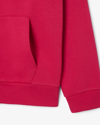 Felpa con cappuccio in pile con zip