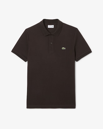 Polo slim fit in piqué L.12.12