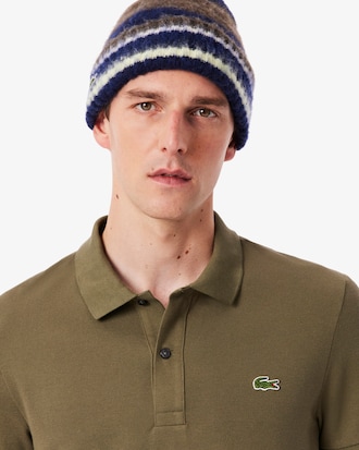 Polo slim fit in piqué L.12.12