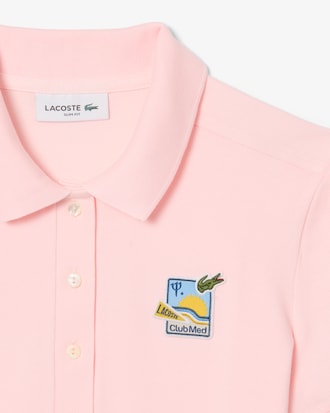 Polo slim fit elasticizzata Club Med Edition