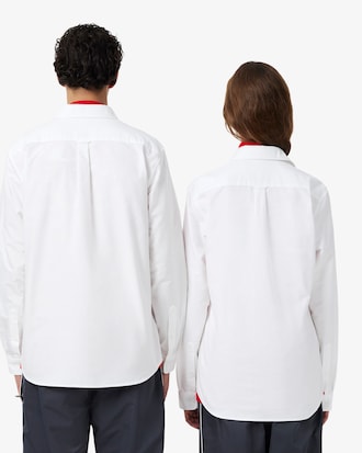 Camicia Oxford regular fit Lacoste x Alpine
