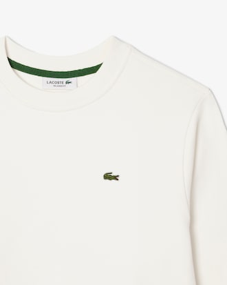 Felpa in pile girocollo relaxed fit