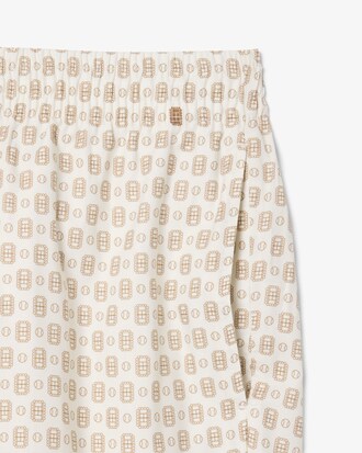 Shorts relaxed fit con stampa