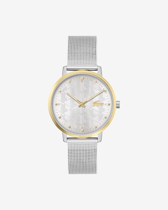 Orologio in maglia di acciaio inossidabile placcato agli ioni Crocorigin