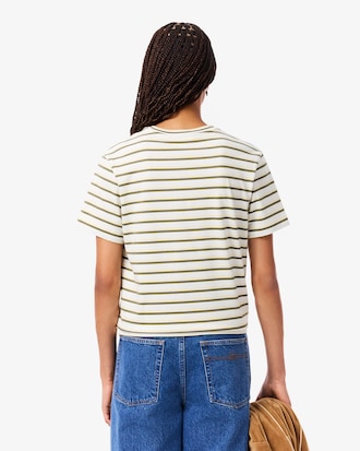 T-shirt in jersey a righe